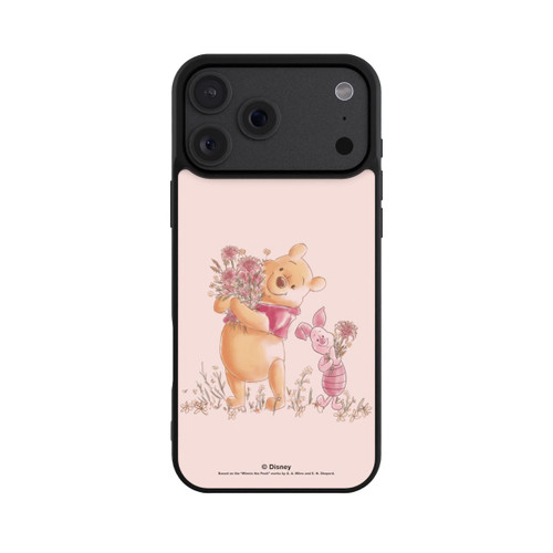 Apple iPhone 18 Pro Max Base Case Winnie Puuh and Ferkel Blumen