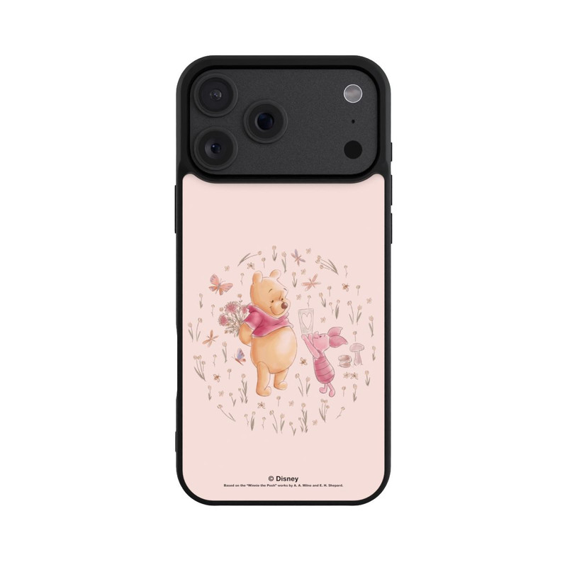 iPhone 18 Pro Max Base Case Winnie Puuh und Ferkel Herz schenken