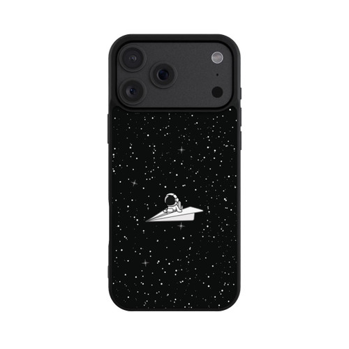 Apple iPhone 18 Pro Max Base Case Astronaut Paper Plane Comic