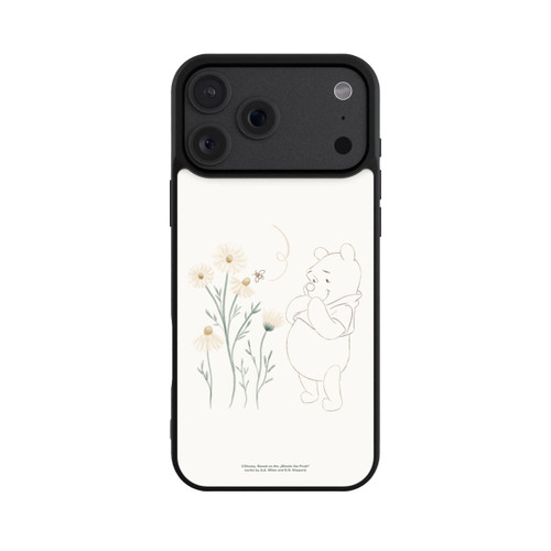 Apple iPhone 18 Pro Max Base Case Winnie Puuh sieht sich Gänseblümchen an