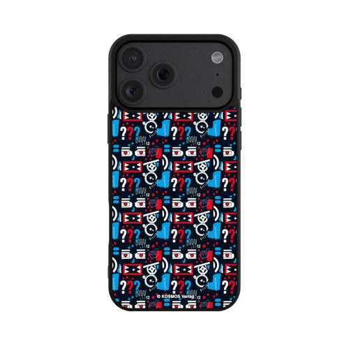 Apple iPhone 18 Pro Max Base Case Drei Fragezeichen Wildes Muster