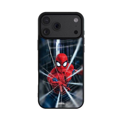 Apple iPhone 18 Pro Max Base Case Spider-Man Webs In Action