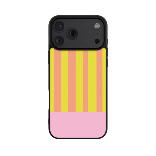 Apple iPhone 18 Pro Max Base Case Neonfarbige Streifen