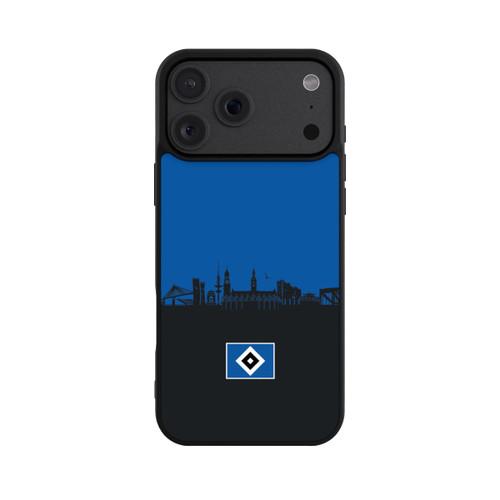 Apple iPhone 18 Pro Max Base Case HSV Skyline Blau Schwarz