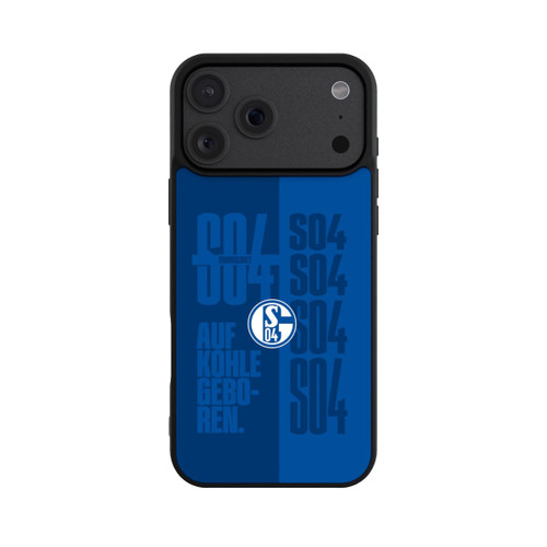 Apple iPhone 18 Pro Max Base Case S04 Auf Kohle geboren
