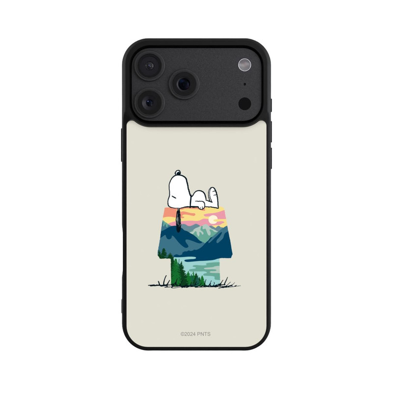 iPhone 18 Pro Max Base Case Snoopy Camping Hütte