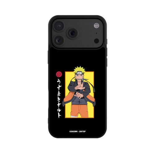 Apple iPhone 18 Pro Max Base Case Naruto Kampfposition Schwarz