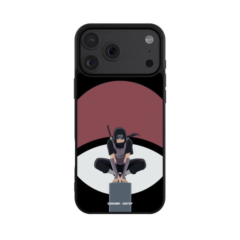 iPhone 18 Pro Max Base Case Itachi Uchiha Symbol schwarz