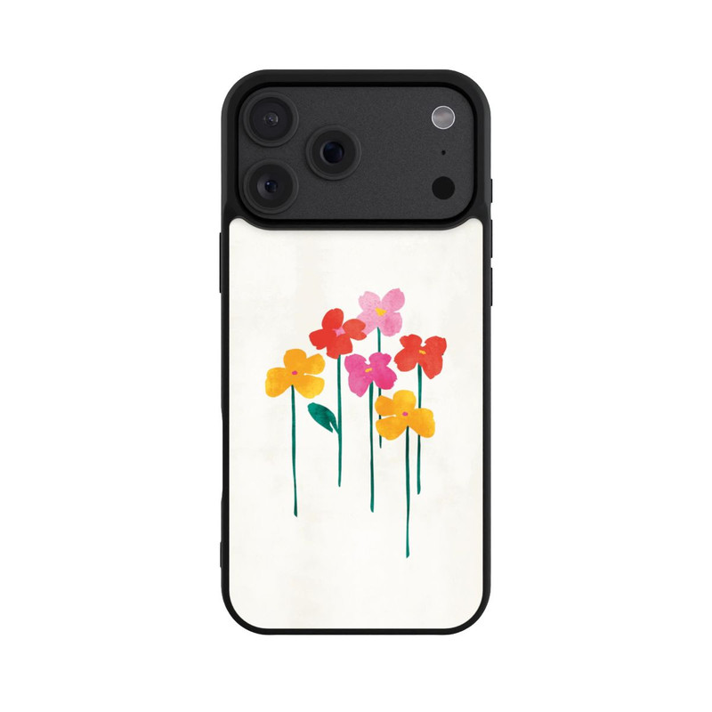 iPhone 18 Pro Max Base Case Kleine glückliche Blumen