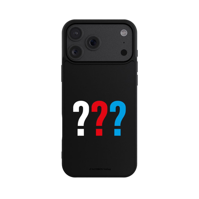 iPhone 18 Pro Max Base Case Die Drei Fragezeichen Logo Transparent