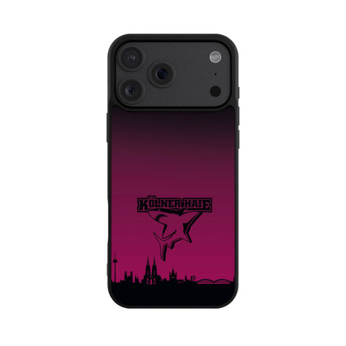 Apple iPhone 18 Pro Max Base Case Kölner Haie Skyline Pink
