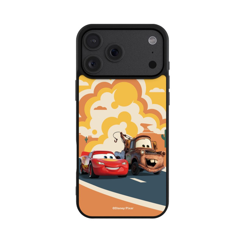 iPhone 18 Pro Max Base Case Disney Cars Lightning McQueen Und Hook on the Road