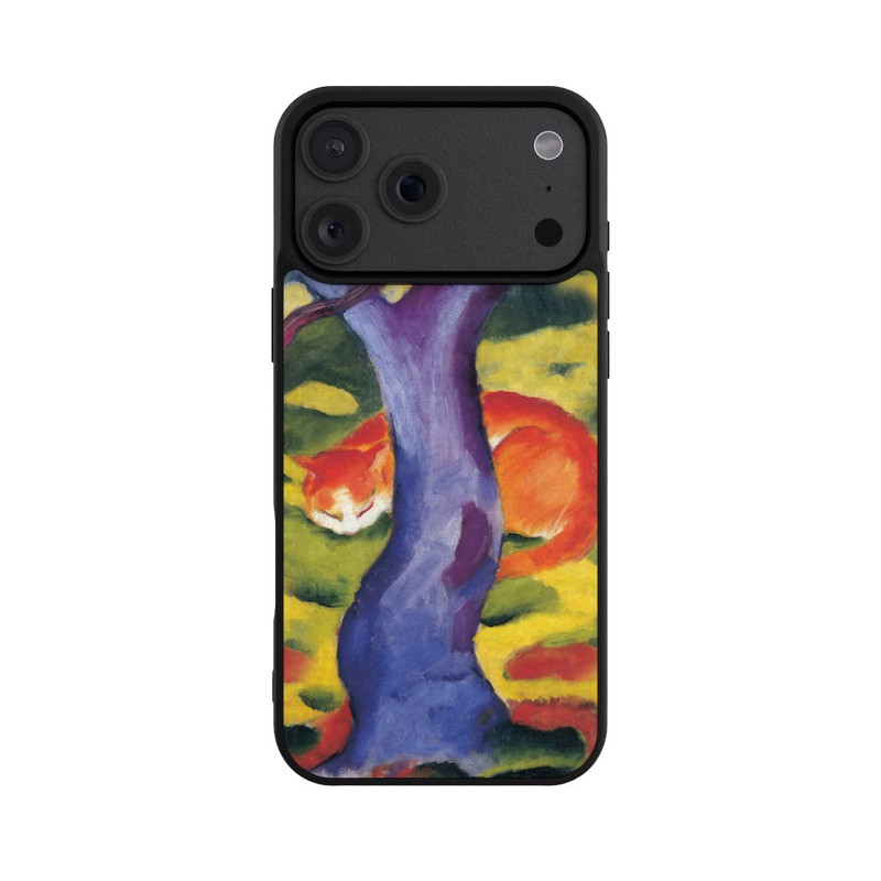 iPhone 18 Pro Max Base Case Katze hinter Einem Baum von Franz Marc