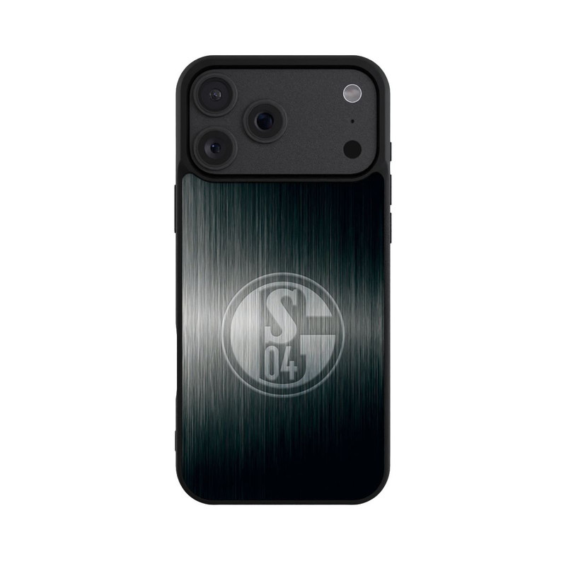 iPhone 18 Pro Max Base Case Schalke 04 Metall Look