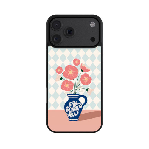 Apple iPhone 18 Pro Max Base Case Blue Vase