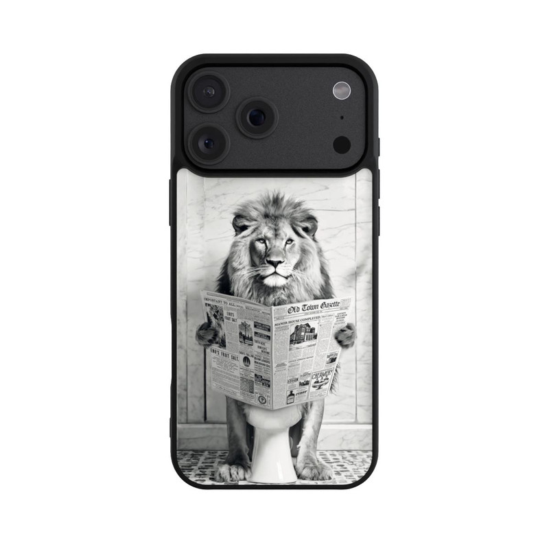 iPhone 18 Pro Max Base Case Lion Toilet