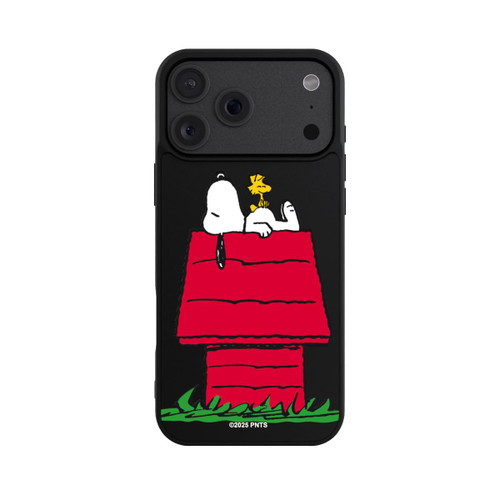 Apple iPhone 18 Pro Max Base Case Snoopy and Woodstock Classic transparent