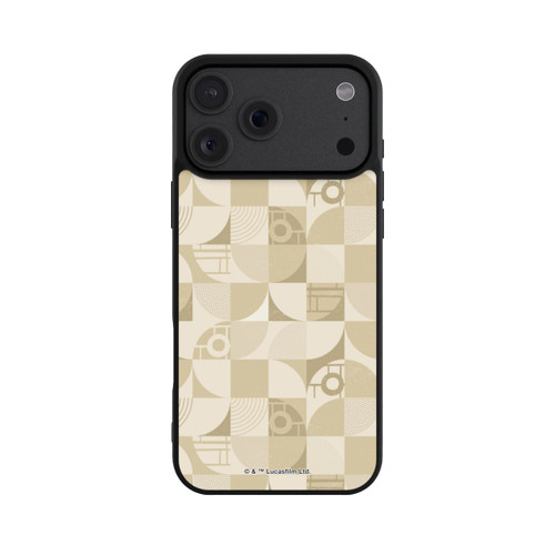Apple iPhone 18 Pro Max Base Case R2D2 Bauhaus Beige