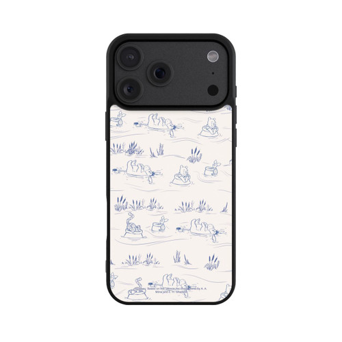 Apple iPhone 18 Pro Max Base Case Winnie Puuh Keramik Muster Tusche