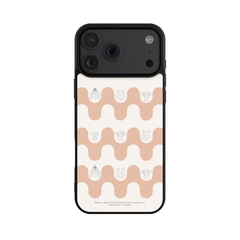 iPhone 18 Pro Max Base Case Winnie Puuh und Freunde Wellenmuster