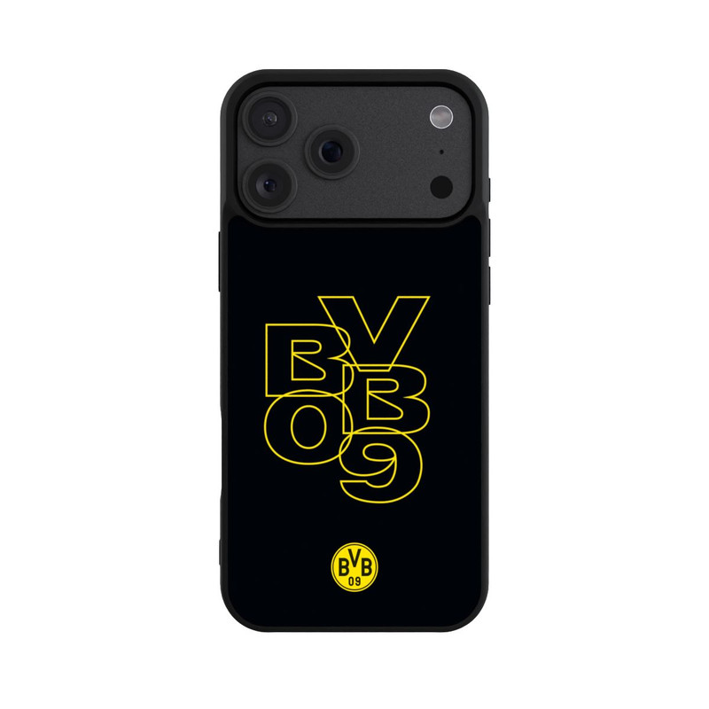iPhone 18 Pro Max Base Case BVB09 Gelb Schwarz