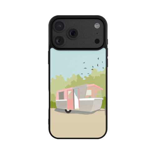 Apple iPhone 18 Pro Max Base Case Retro Glamping by Roberta Murray