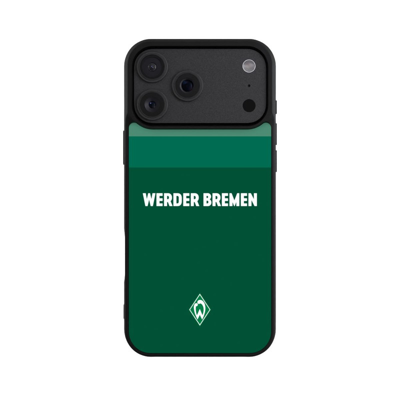 iPhone 18 Pro Max Base Case Werder Bremen Schriftzug Raute