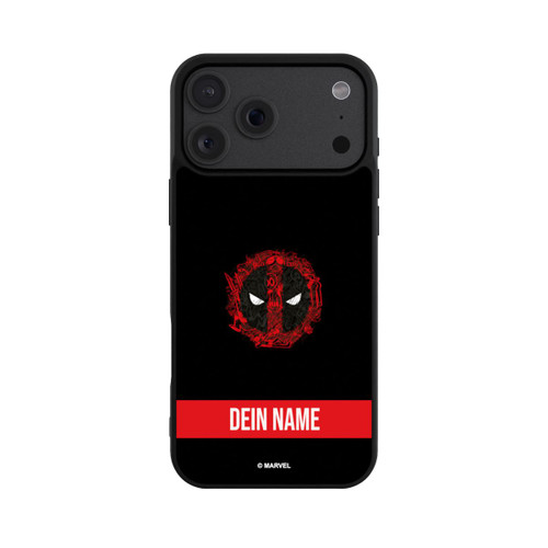 Apple iPhone 18 Pro Max Base Case Deadpool Logo Personalisierbar
