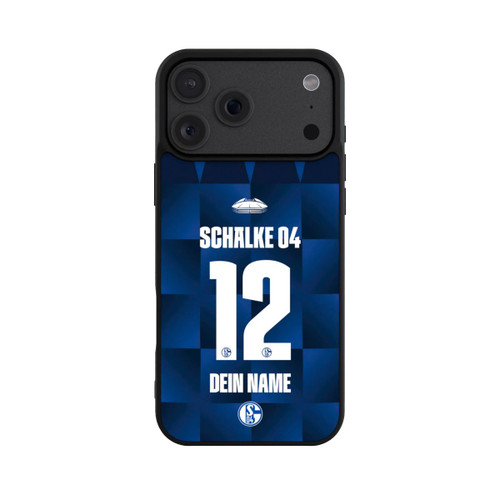 Apple iPhone 18 Pro Max Base Case Schalke 04 Trikot Personalisierbar 26-27