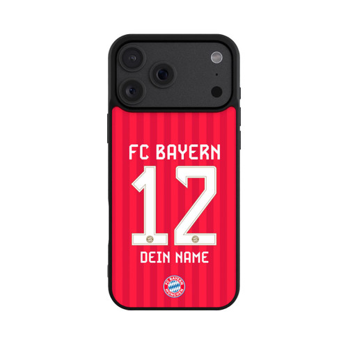 Apple iPhone 18 Pro Max Base Case FC Bayern München Trikot Personalisierbar 26-27
