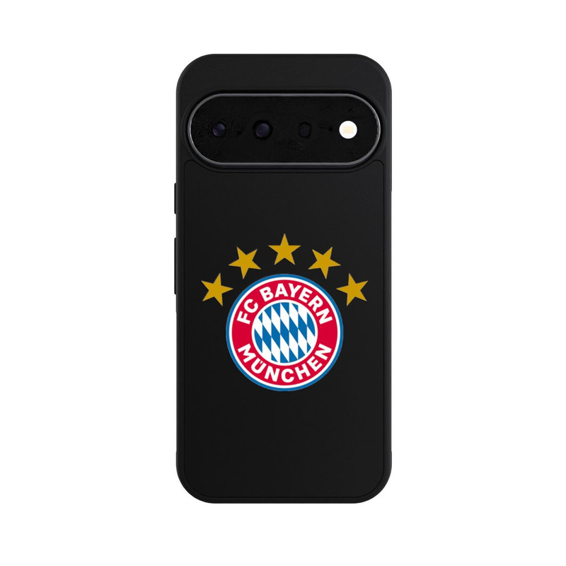 Pixel 11 Base Case FCB Logo mit Sterne - ohne Hintergrund