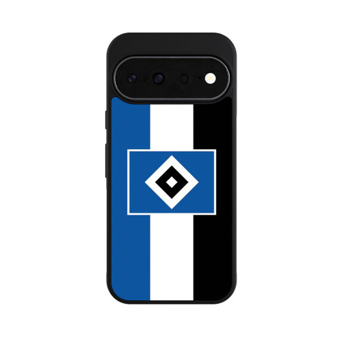 Google Pixel 11 Base Case HSV Streifen - Blau-Weiß-Schwarz