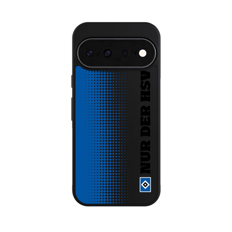 Pixel 11 Base Case Nur der HSV - Rautenraster Blau - ohne Hintergrund