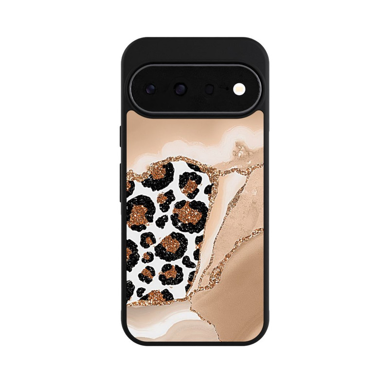 Pixel 11 Base Case  Muster und Texturen Hellgold