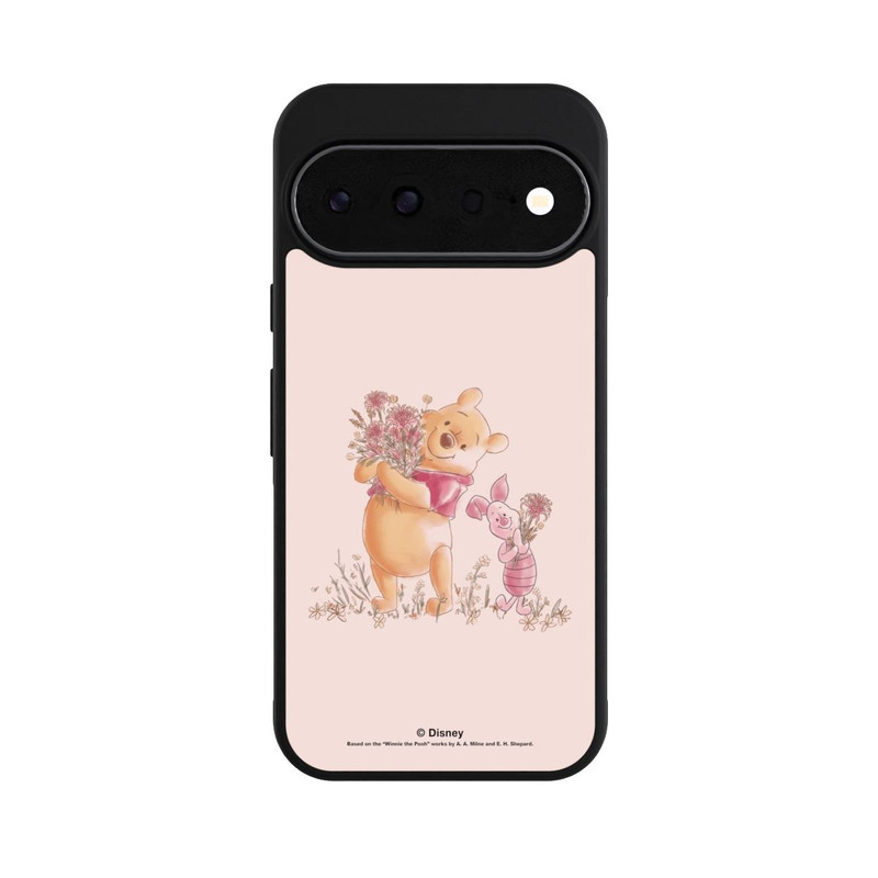 Pixel 11 Base Case Winnie Puuh and Ferkel Blumen