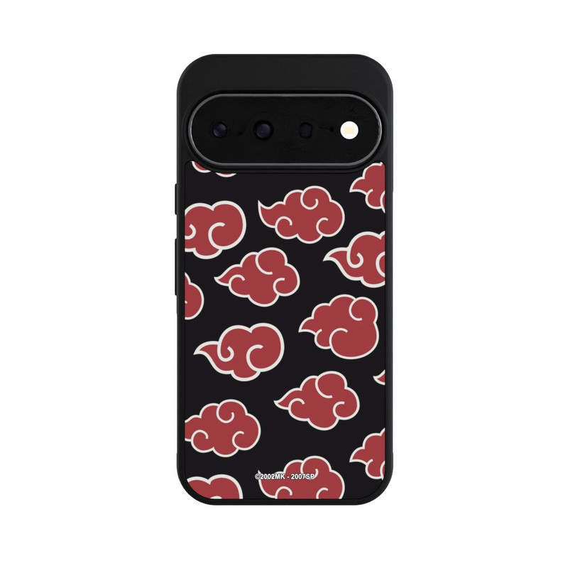Pixel 11 Base Case Akatsuki Pattern Black Big