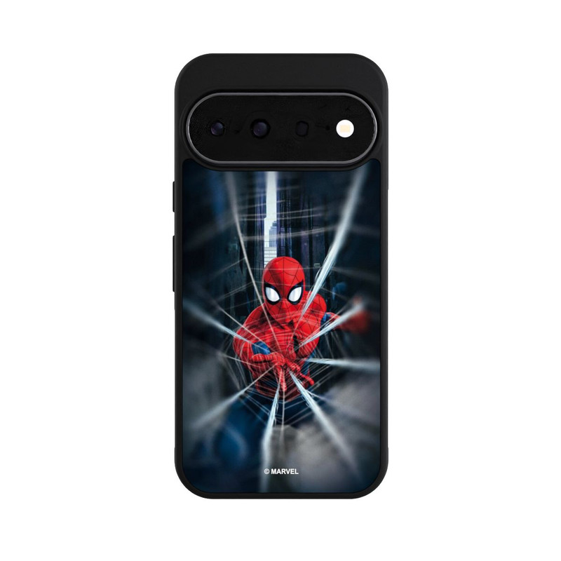 Pixel 11 Base Case Spider-Man Webs In Action