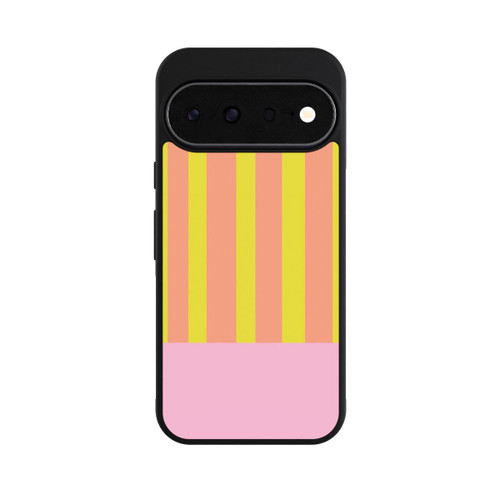 Google Pixel 11 Base Case Neonfarbige Streifen