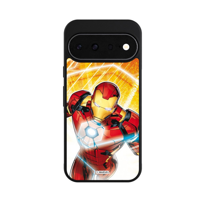 Pixel 11 Base Case Iron Man on Fire