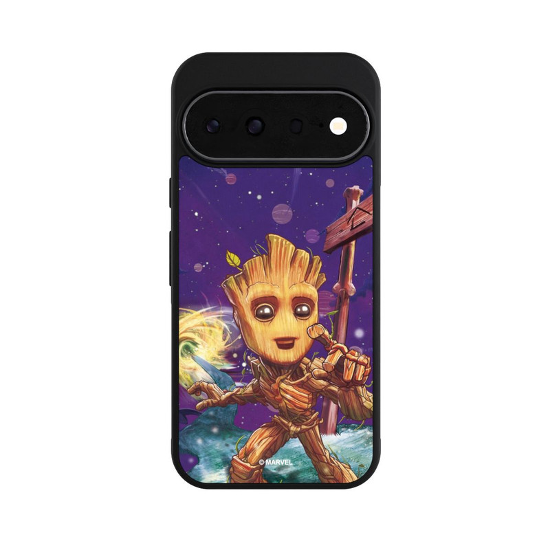 Pixel 11 Base Case Baby Groot Galaxy Touch