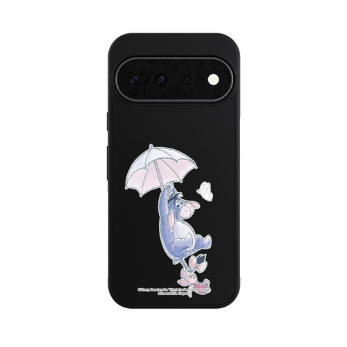 Google Pixel 11 Base Case Winnie Pooh Eeyeore Find Happiness Transparent