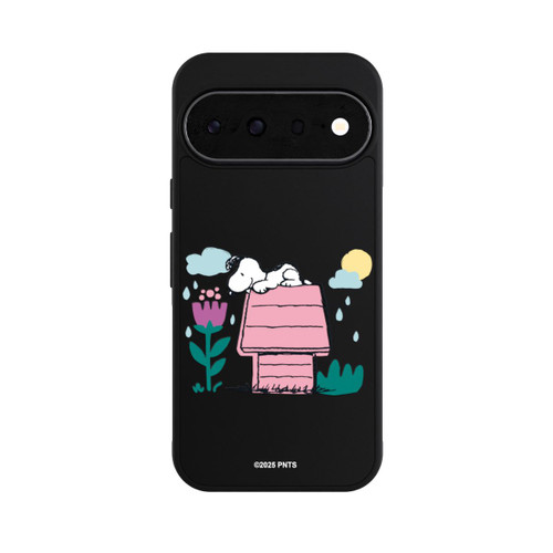 Google Pixel 11 Base Case Snoopy Hundehütte Frühling transparent