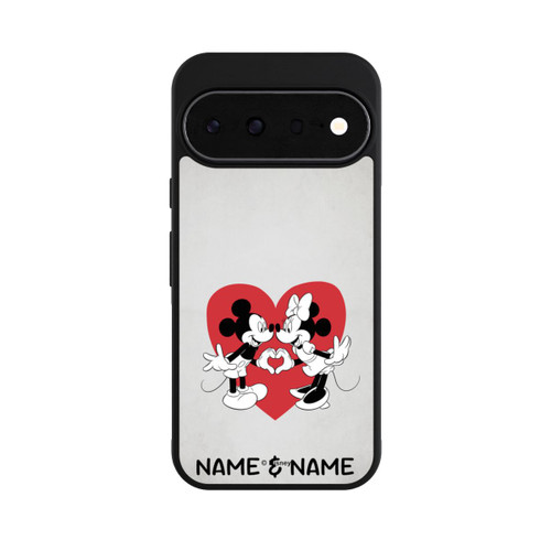 Google Pixel 11 Base Case Minnie und Micky Personalisierbar