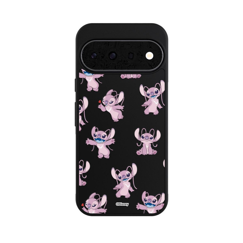 Pixel 11 Base Case Angel Faces Pattern Transparent