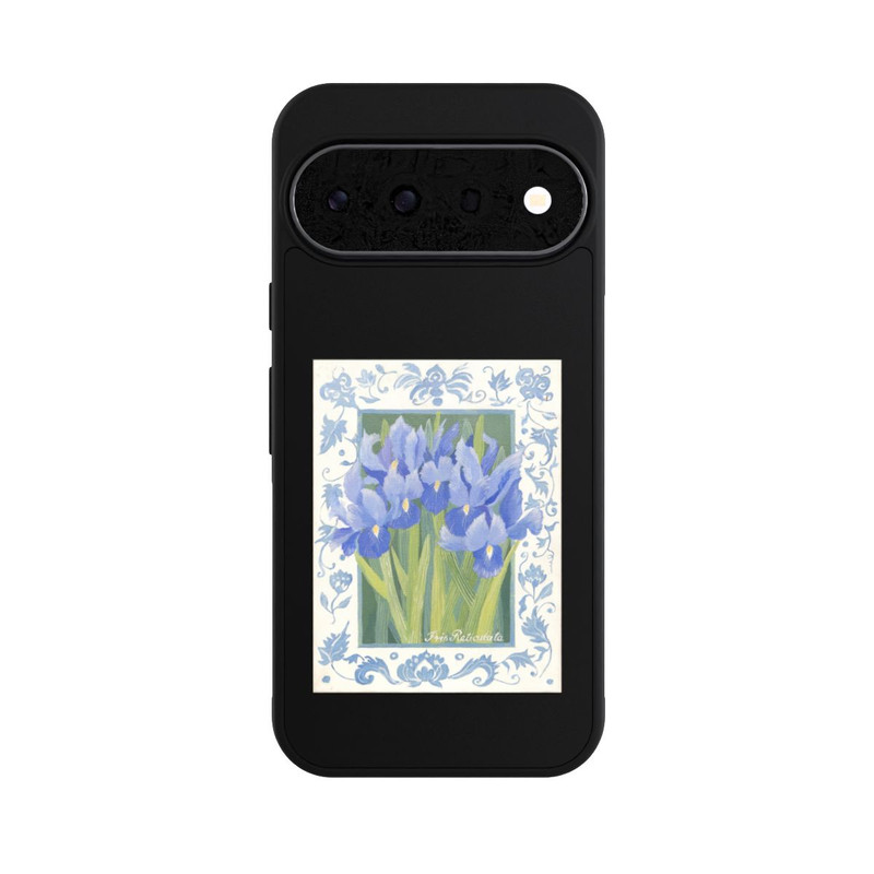 Pixel 11 Base Case Blue Iris, by Jennifer Abbott