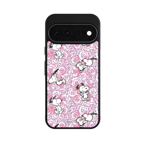 Google Pixel 11 Base Case Peanuts Pink Roses Pattern