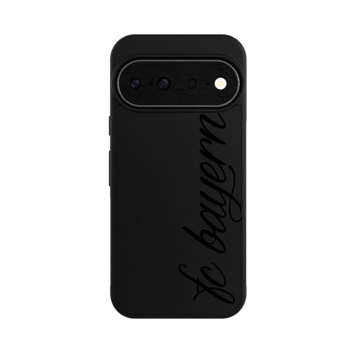 Google Pixel 11 Pro Base Case Schwarzes FCB Girlmotiv - ohne Hintergrund