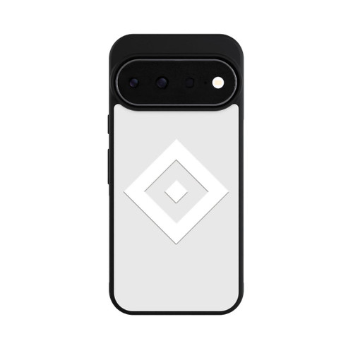 Google Pixel 11 Pro Base Case Rauten Logo auf HSV Grau