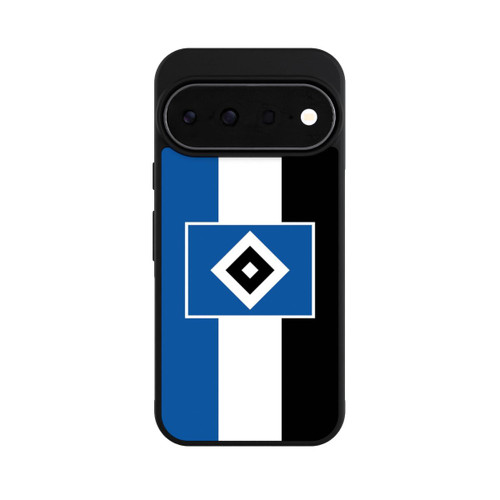 Google Pixel 11 Pro Base Case HSV Streifen - Blau-Weiß-Schwarz