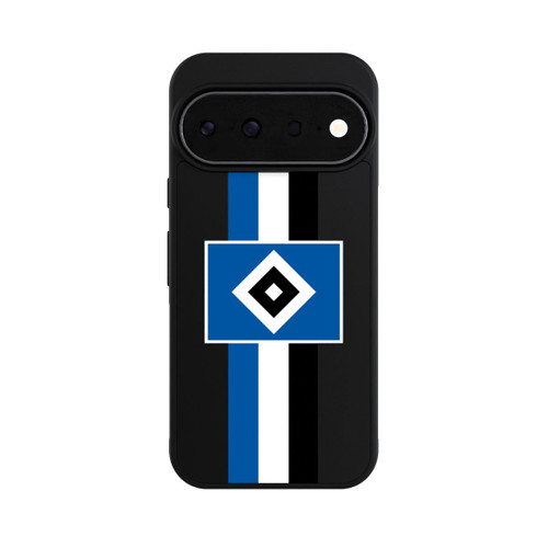 Google Pixel 11 Pro Base Case HSV Streifen - Blau-Weiß-Schwarz - ohne Hintergrund